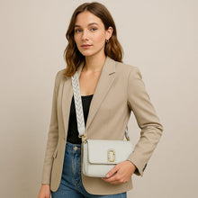 Stylish Sling Bag with Button Closure & Detachable Strap | Casual