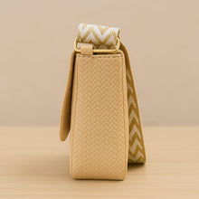 Stylish Sling Bag with Button Closure & Detachable Strap | Casual